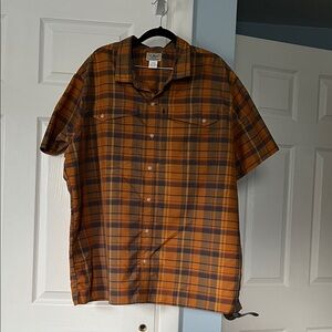 LL Bean Men's SunSmart® Cool Weave Shirt Short-Sleeve - Size XXL